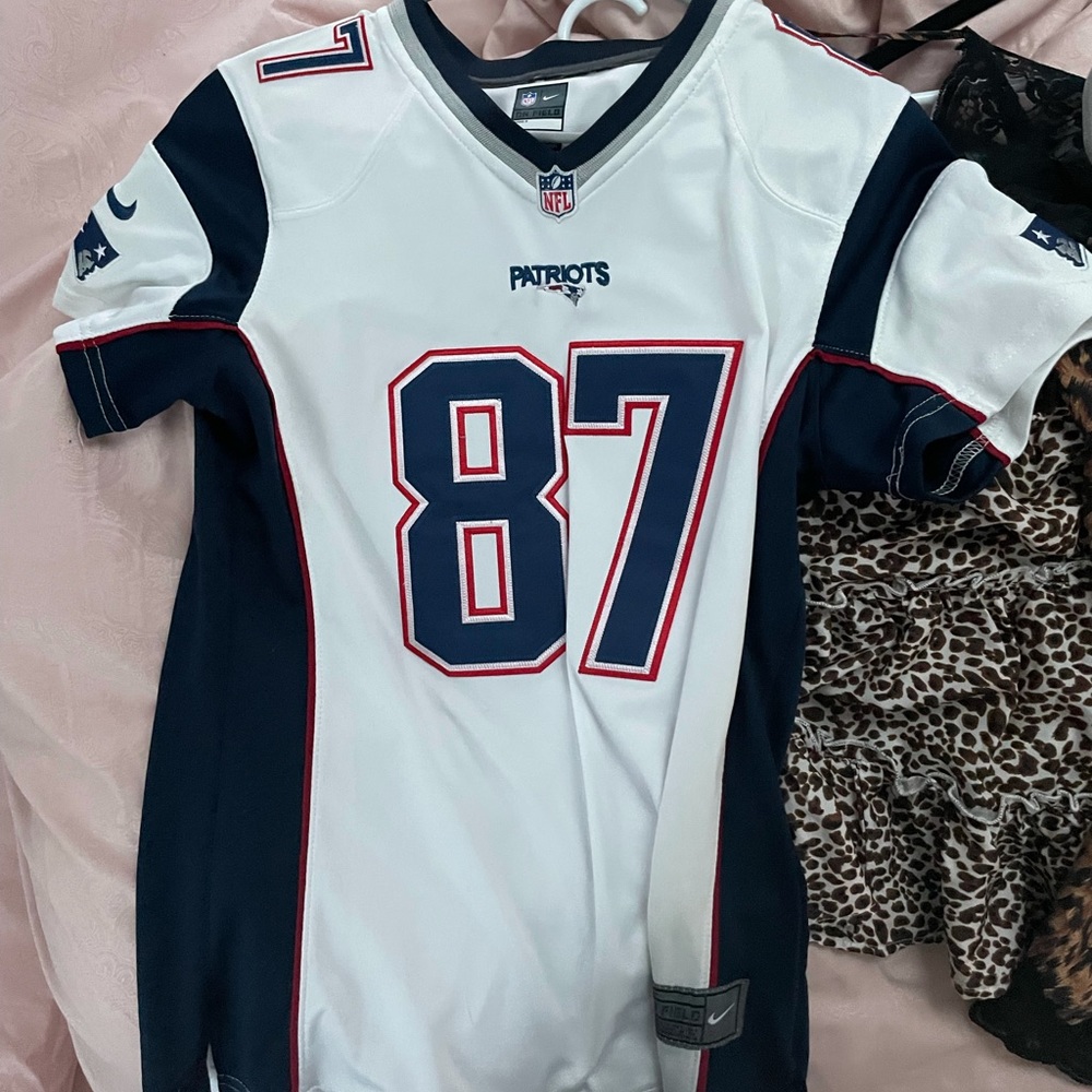 Patriots gronk jersey